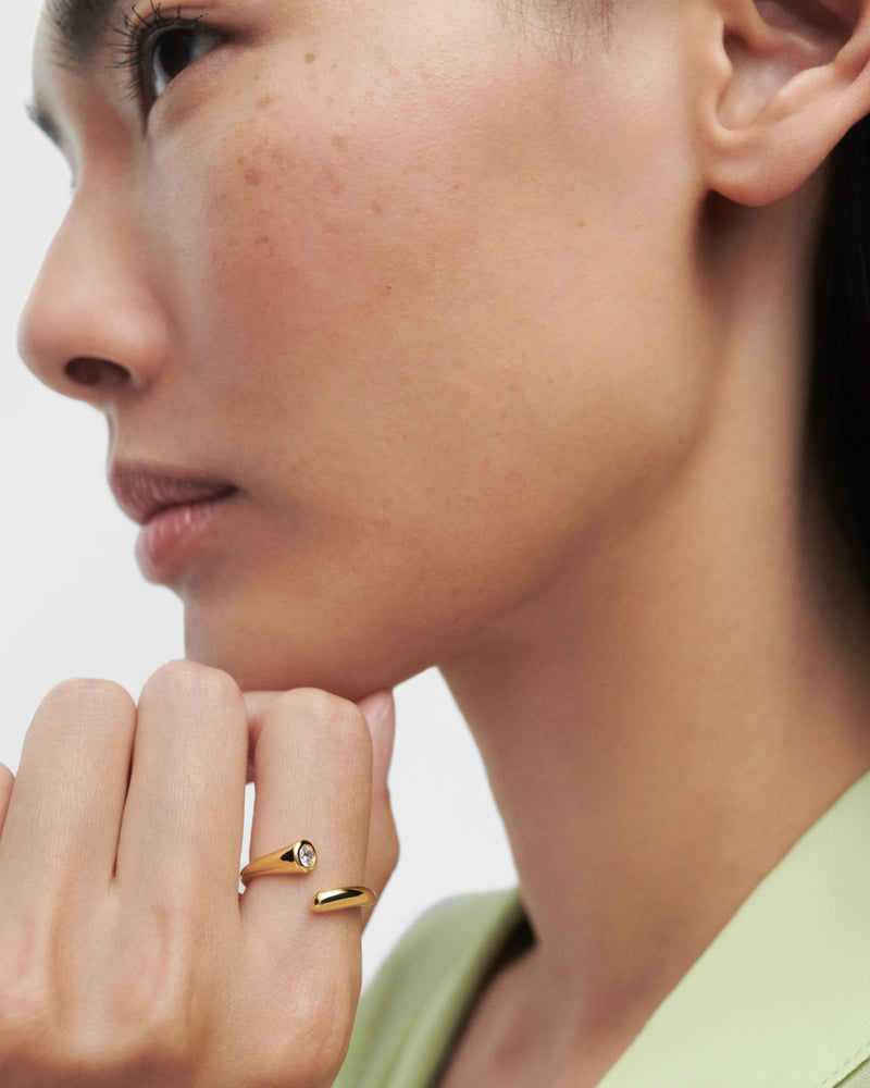 Caramelle ring - 
  
    Sterling Silver / 18K Gold plating
  
