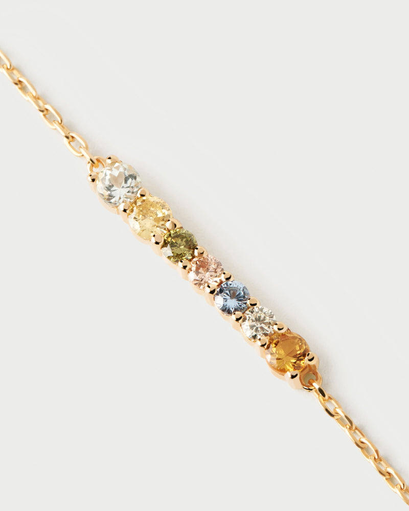 Rainbow necklace - 
  
    Sterling Silver / 18K Gold plating
  
