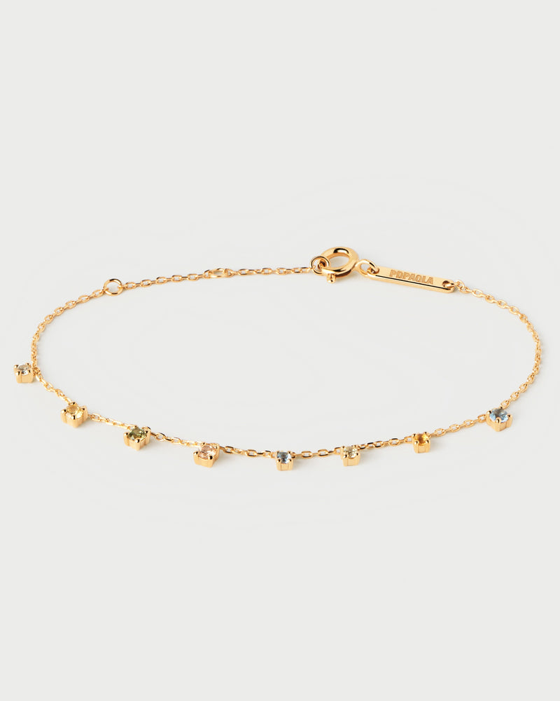 Rainbow Salsa Bracelet - 
  
    Sterling Silver / 18K Gold plating
  
