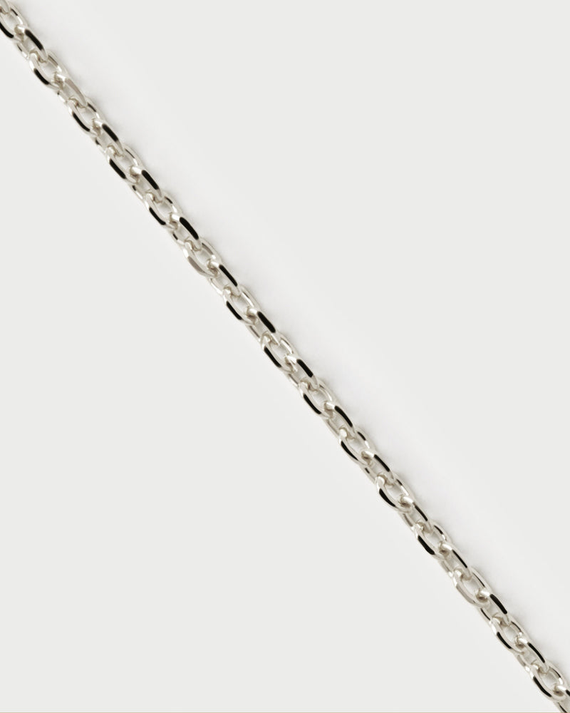 White gold Jane chain necklace - 
  
    18K White gold / Rhodium silver plating
  
