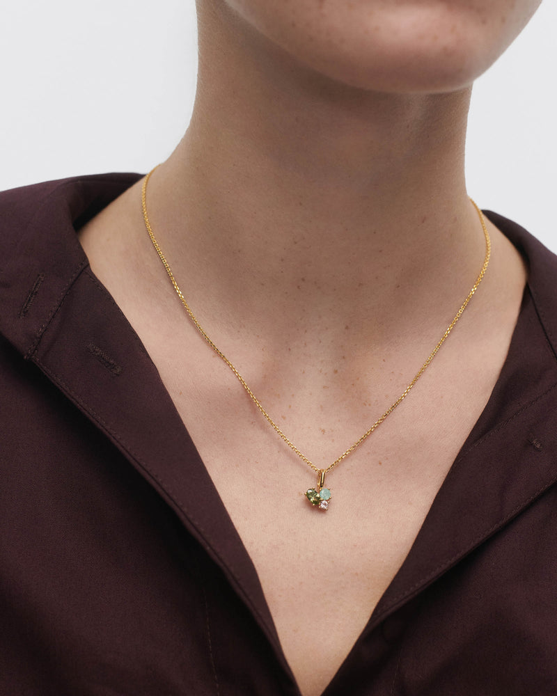 Dalia pendant - 
  
    Sterling Silver / 18K Gold plating
  
