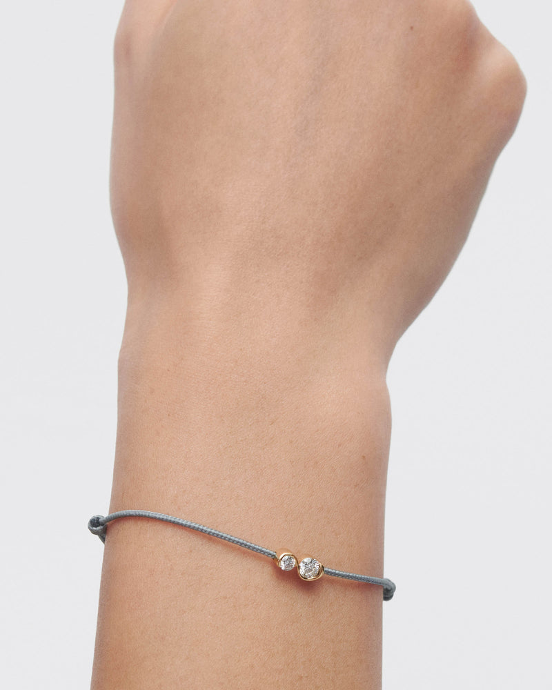 Dafne Diamond cord bracelet - 
  
    18K Gold
  
