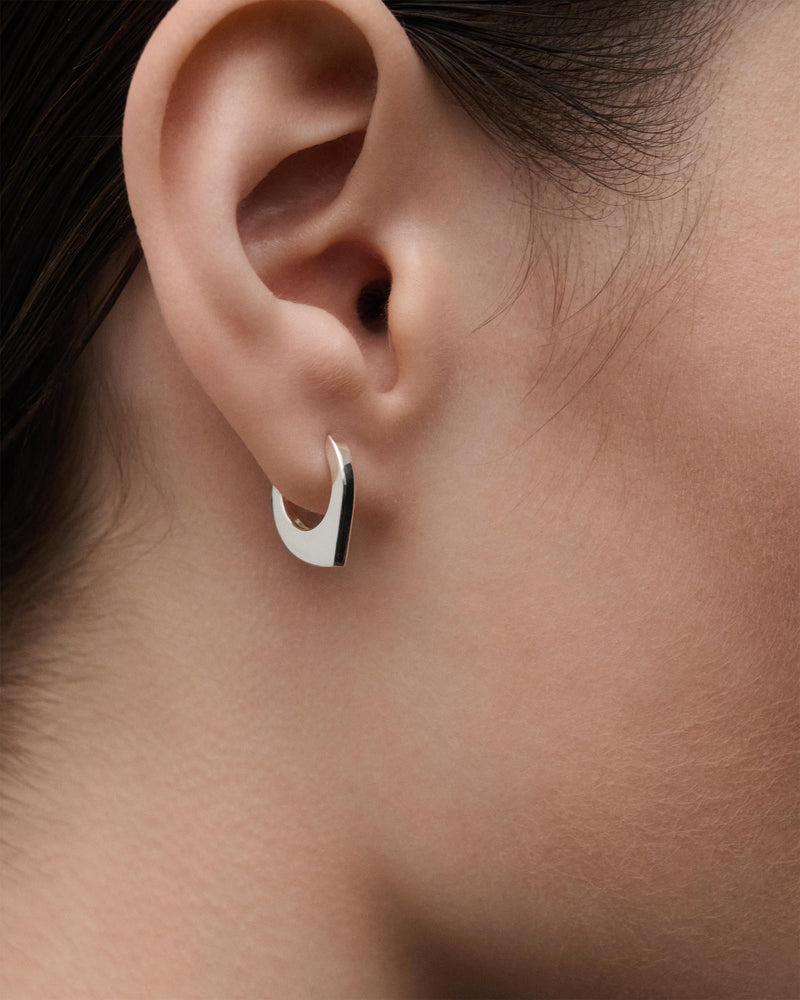 Oda silver hoops - 
  
    Sterling Silver
  
