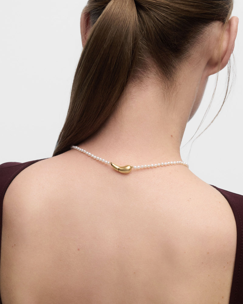 La perla essential necklace - 
  
    Sterling Silver / 18K Gold plating
  
