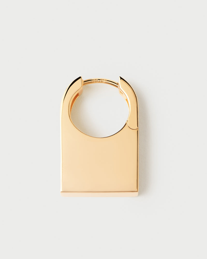 Chicago hoops - 
  
    Sterling Silver / 18K Gold plating
  
