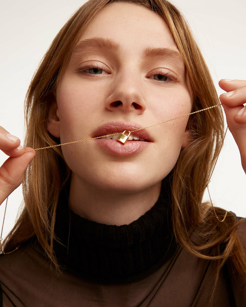 Bond Necklace - 
  
    Sterling Silver / 18K Gold plating
  
