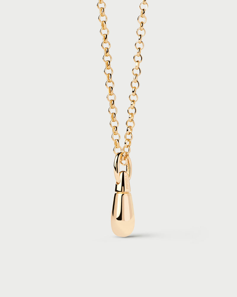 Drop Pendant - 
  
    Sterling Silver / 18K Gold plating
  
