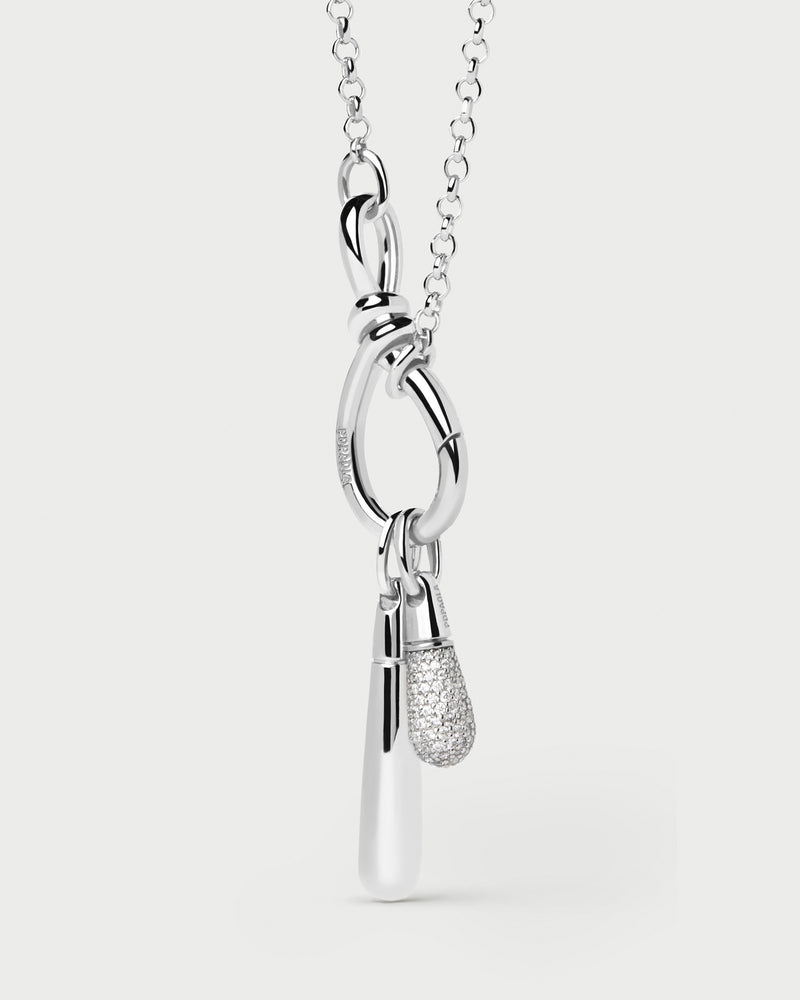 Stacker Clasp Silver Chain Necklace - 
  
    Sterling Silver
  
