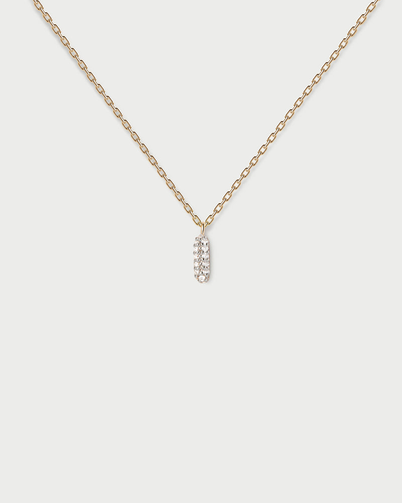 Diamonds and gold Pop necklace - 
  
    18K Gold
  
