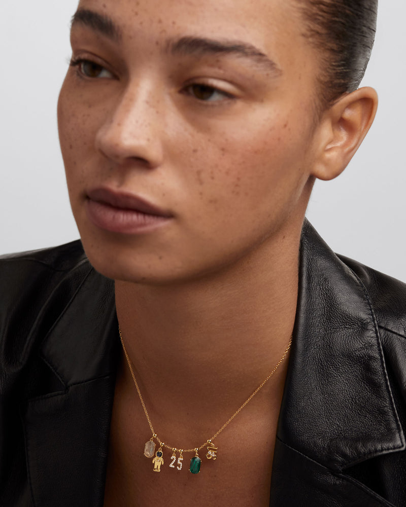 Astronaut Charm - 
  
    Sterling Silver / 18K Gold plating
  
