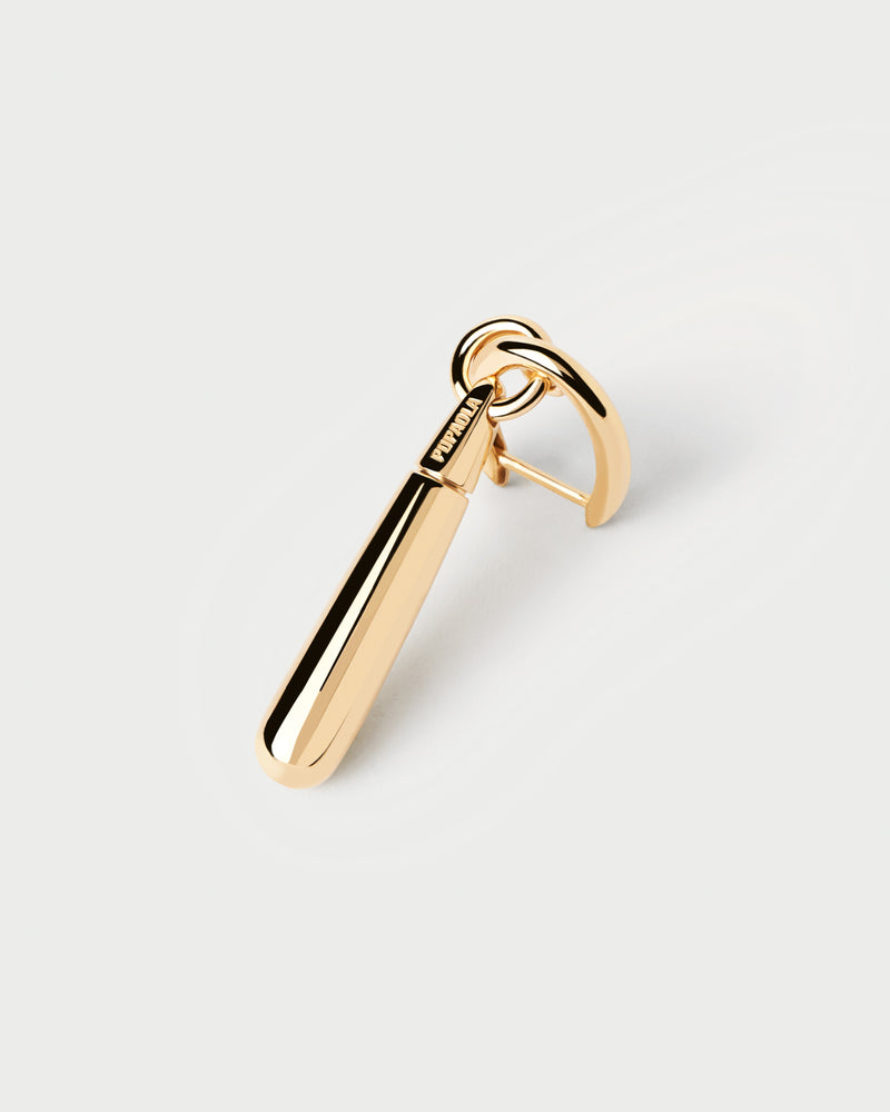 Large Jupiter Single Hoop - 
  
    Sterling Silver / 18K Gold plating
  
