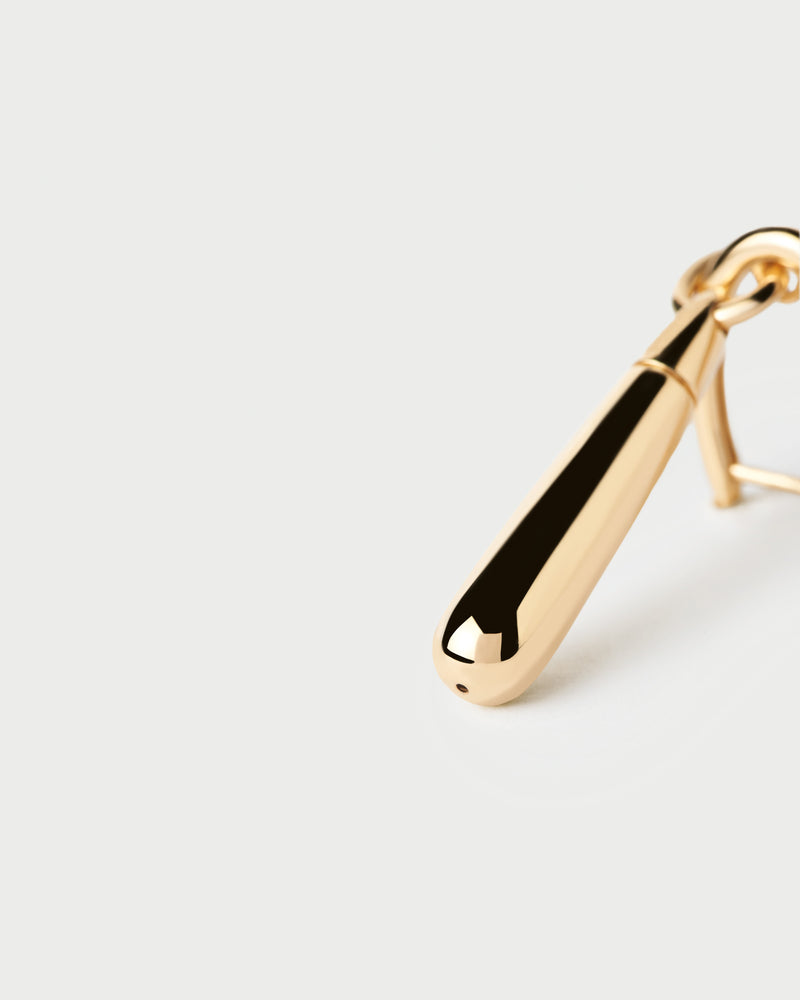 Large Jupiter Single Hoop - 
  
    Sterling Silver / 18K Gold plating
  
