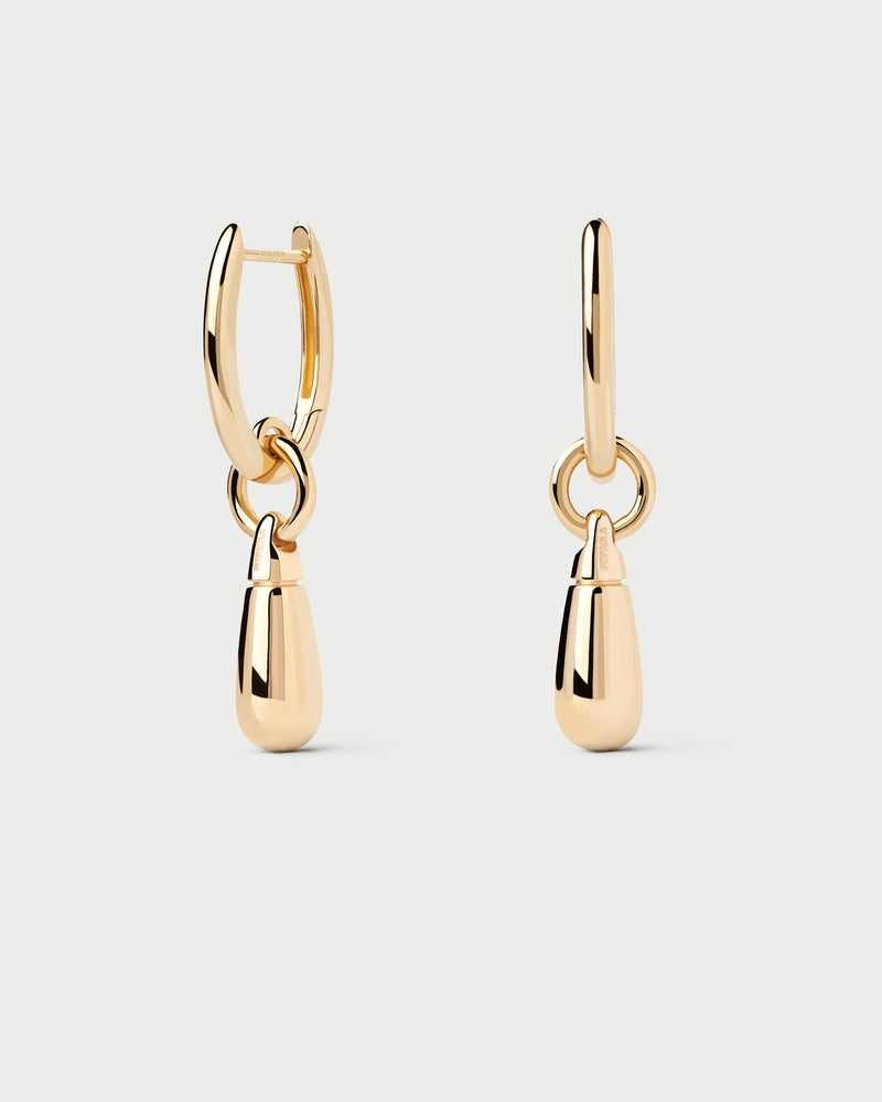 Jupiter Single Hoop - 
  
    Sterling Silver / 18K Gold plating
  
