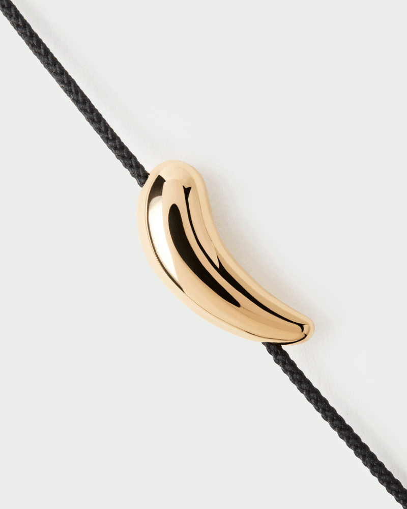 Orbit cord bracelet - 
  
    Sterling Silver / 18K Gold plating
  
