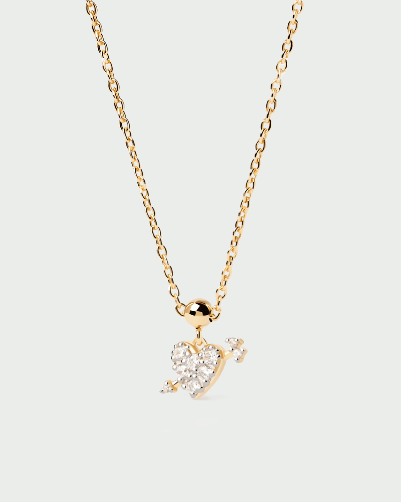 Mon Amour Charm - 
  
    Sterling Silver / 18K Gold plating
  
